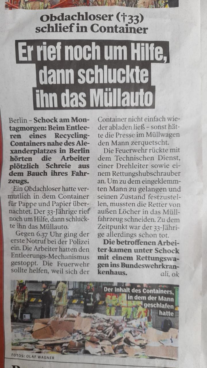 Obdachloser in Müll-Container gestorben.jpg